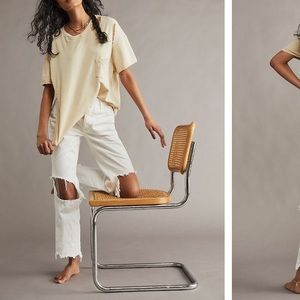 FREE PEOPLE Maggie Mid-Rise Straight-Leg Jeans